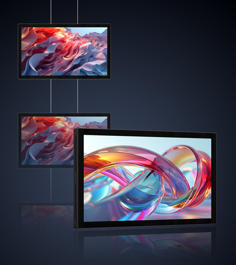 Gama de monitores LED para montras