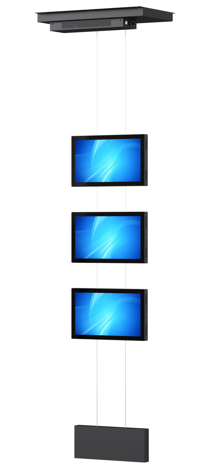 Gama de monitores LED para montras